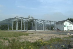 Hallenbau Metall Stahl Pfeil und Pfeil Stahlbau Siershahn im Westerwald
