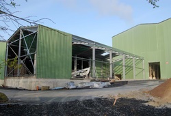 Hallenbau Metall Stahl Pfeil und Pfeil Stahlbau Siershahn im Westerwald